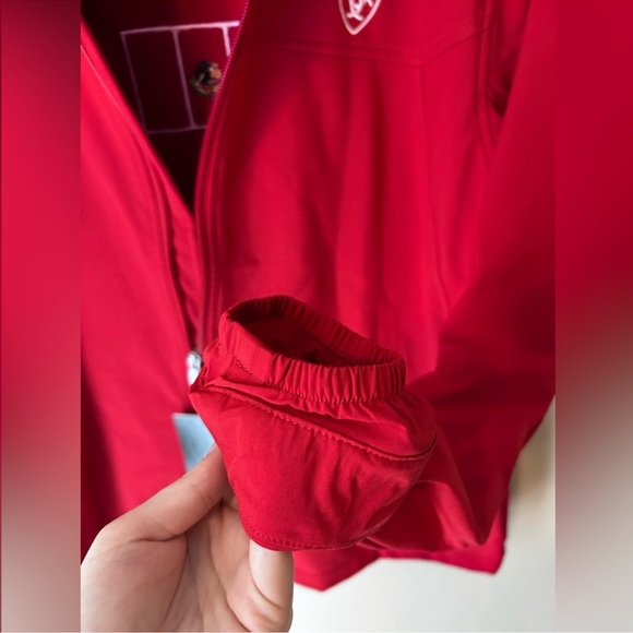 NWT Ariat Tek Classic Team Softshell Mexico Jacket Red Sizes S Western Cowgirl - Picture 7 of 10
